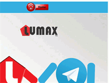 Tablet Screenshot of lumax.co